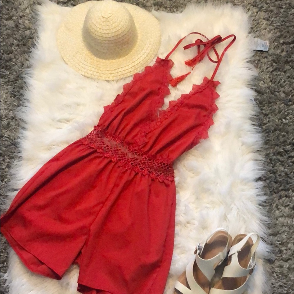 Red jumper